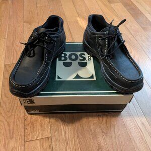 Bos&Co Men's Leather Chunky Sole Chukka Shoes Size 9